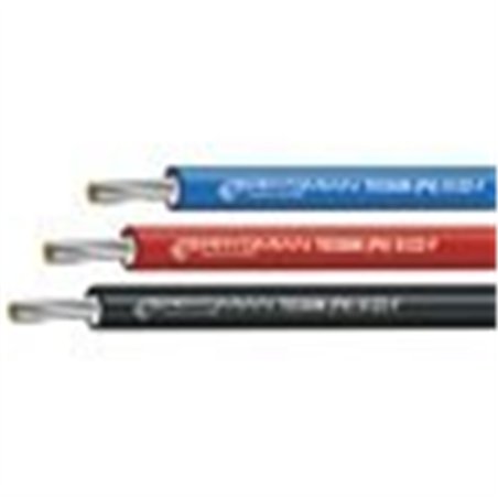 Cable solaire 4 mm2 noir au mêtre - Sélection Brico-travo - 3613540036285