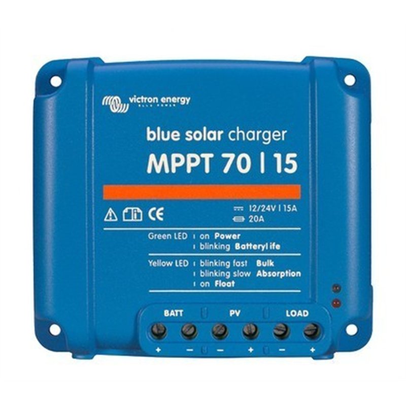 Régulateur blue solar mppt 75v- 15a -12/24v 2218