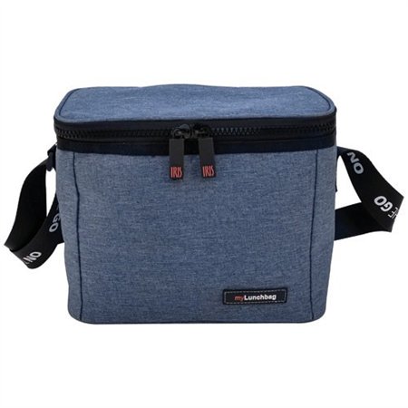 Sac isotherme Lunch Bag 4 L Bleu Chiné - On The Go - IRIS 349970