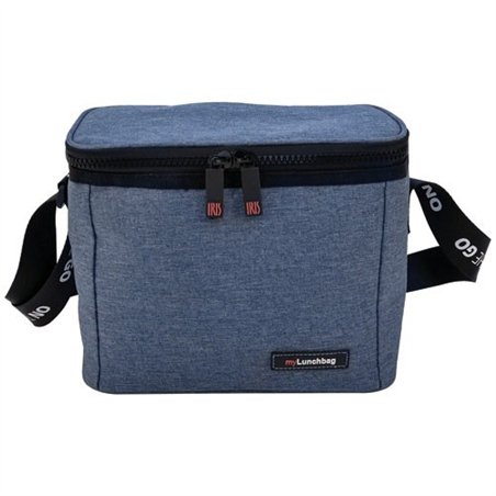 Sac isotherme Lunch Bag 4 L Bleu Chiné - On The Go - IRIS 349970