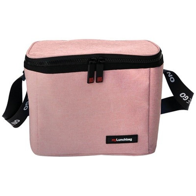 Sac isotherme Lunch Bag 4 L Rose Chiné - On The Go - IRIS 349972