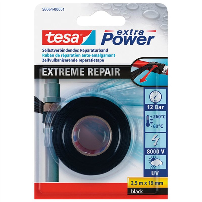 ruban de réparation auto-amalgamant - tesa 399466