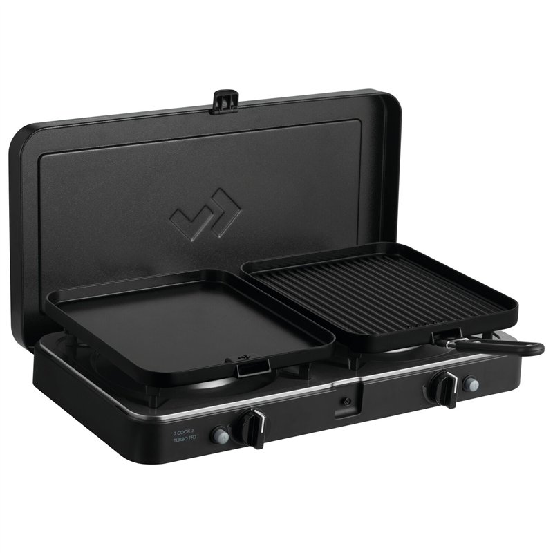réchaud à gaz 2-cook 3 turbo 30mbar deluxe - cadac 389538