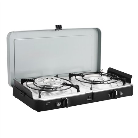 réchaud à gaz 2-cook 3 pro deluxe 50 mbar - cadac 395125