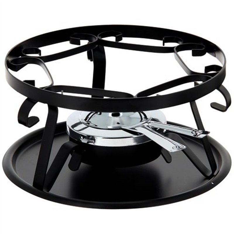 Réchaud à fondue - Métal noir - TABLE ET COOK 345354