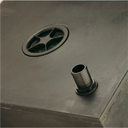 raccord droit de réservoir pour tuyau diam. 40 mm - lilie 395177