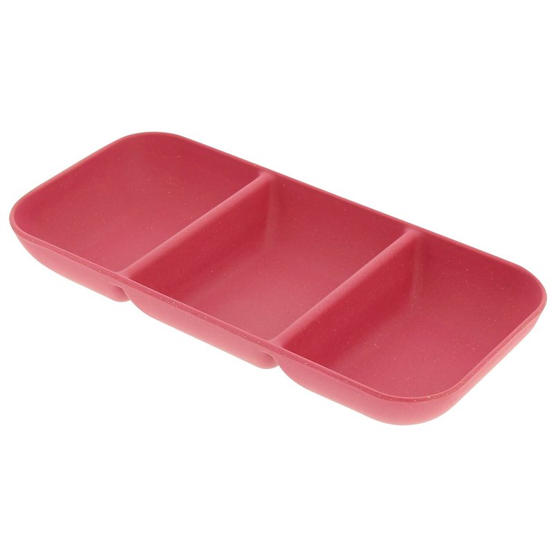 set apéritif 3 compartiments coquelicot 395641