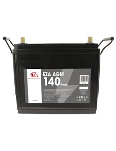 Batterie auxiliaire EZA AGM 140Ah - Equipe Ton camping-car - 3700628207511