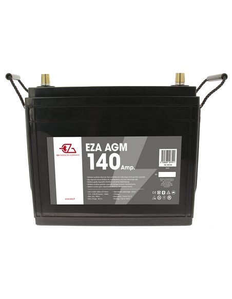 Batterie auxiliaire EZA AGM 140Ah - Equipe Ton camping-car