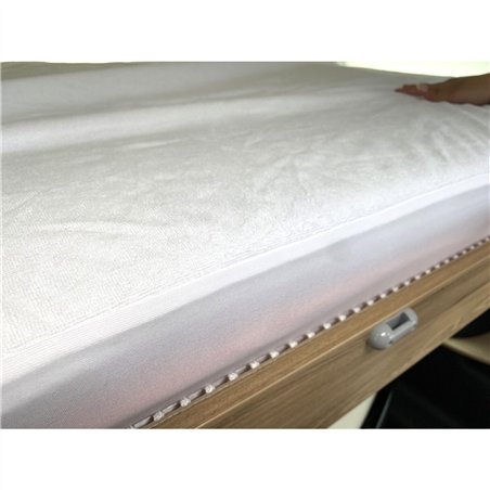 protége-matelas imperméable 125 x 190 cm - incasa 396439