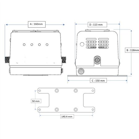 Purificateur d'eau UV-C Oji Camp 8L/min  - UVOJI 358384