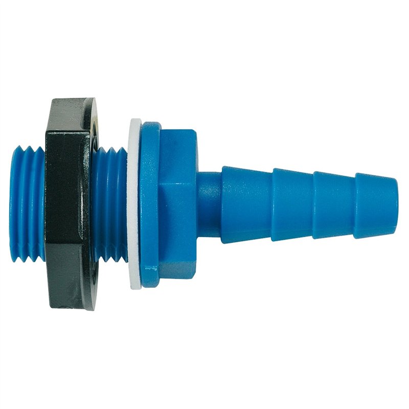 raccord droit de réservoir pour tuyau diam. 25 mm - lilie 395179