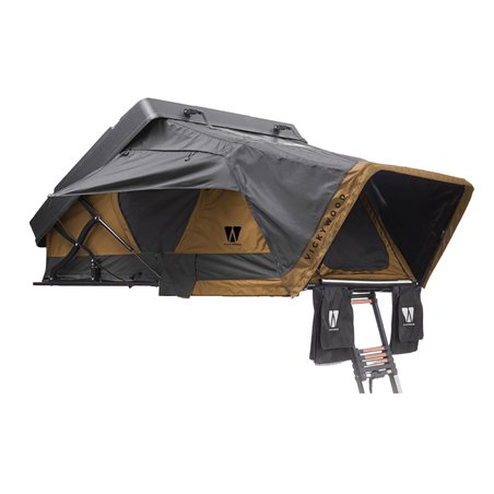 tente de toit mighty oak light 165 line-x camel - vickywood 389987