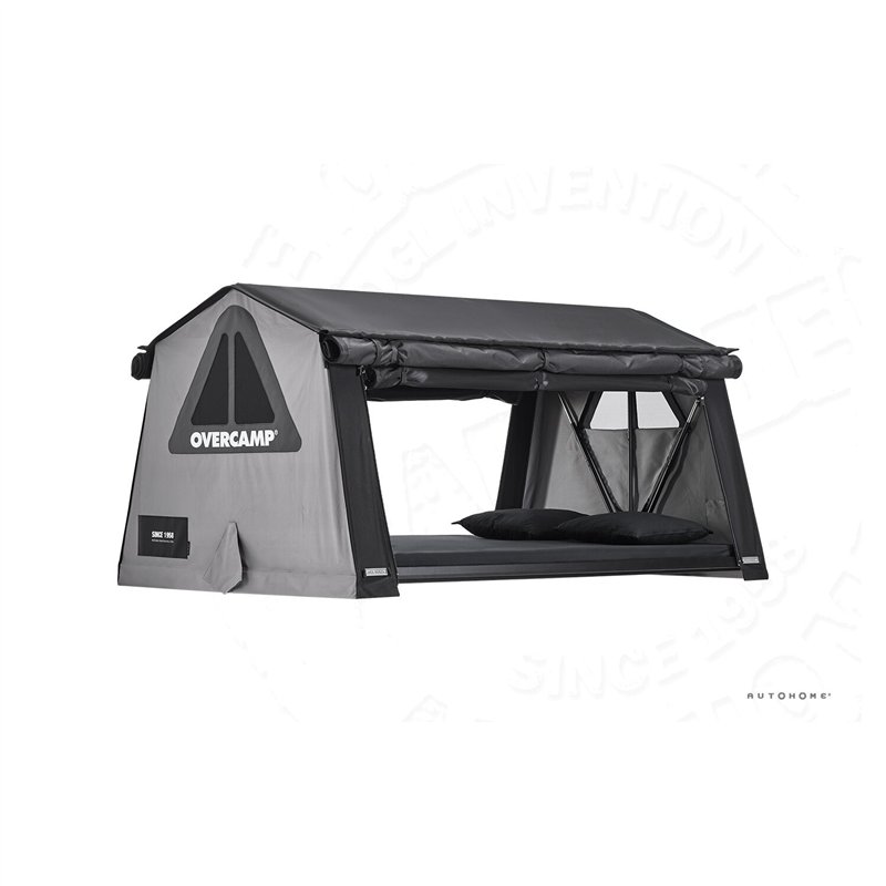 tente de toit nino cirani overcamp medium coloris gris - autohome 398390