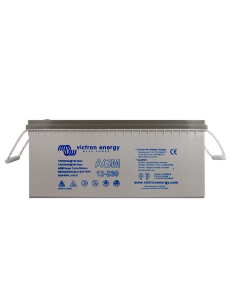 12V/230Ah AGM Super Cycle Batt. (M8) - Victron Energy - Equipe Ton camping-car - 8719076039570