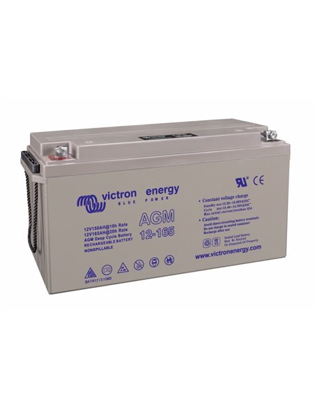 Batterie AGM 165Ah VICTRON - Victron Energy - Equipe Ton camping-car