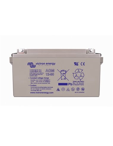 Batterie AGM 90Ah VICTRON - Victron Energy - Equipe Ton camping-car