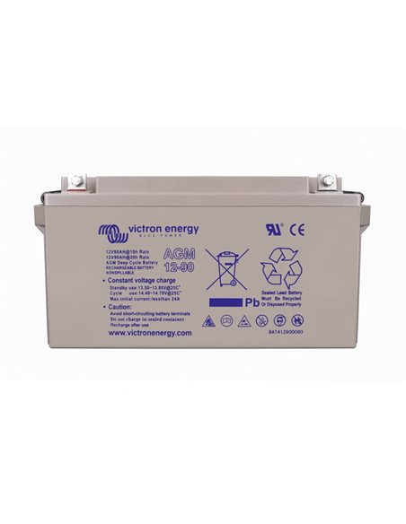 Batterie AGM 90Ah VICTRON - Victron Energy - Equipe Ton camping-car - 8719076037170