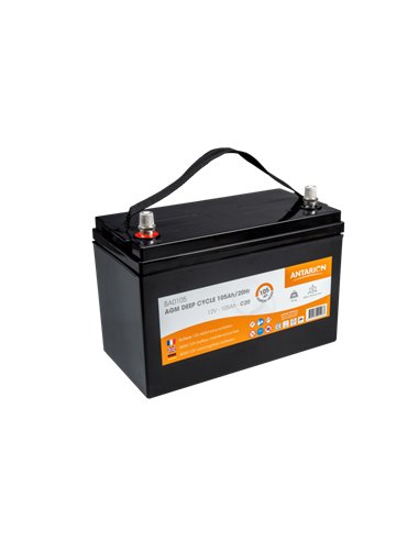 Batterie AGM 105Ah ANTARION - Antarion - Equipe Ton camping-car - 3700282204987