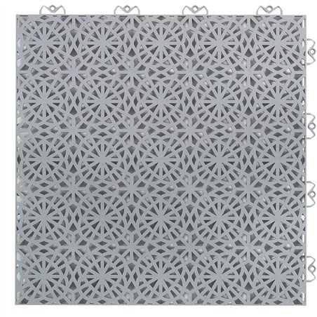 bordure gris pour caillebotis xl - bergo 395564