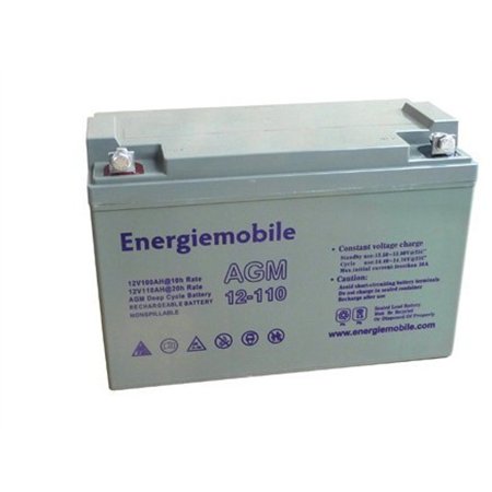 Batterie agm 12v 110ah pour utilisation solaire 2292