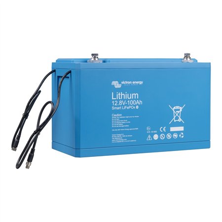 batterie lithium smart 12,8v 100ah - victron 389768