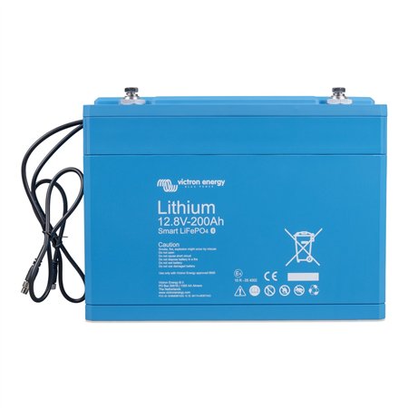 batterie lithium smart 12,8v 200ah - victron 389771
