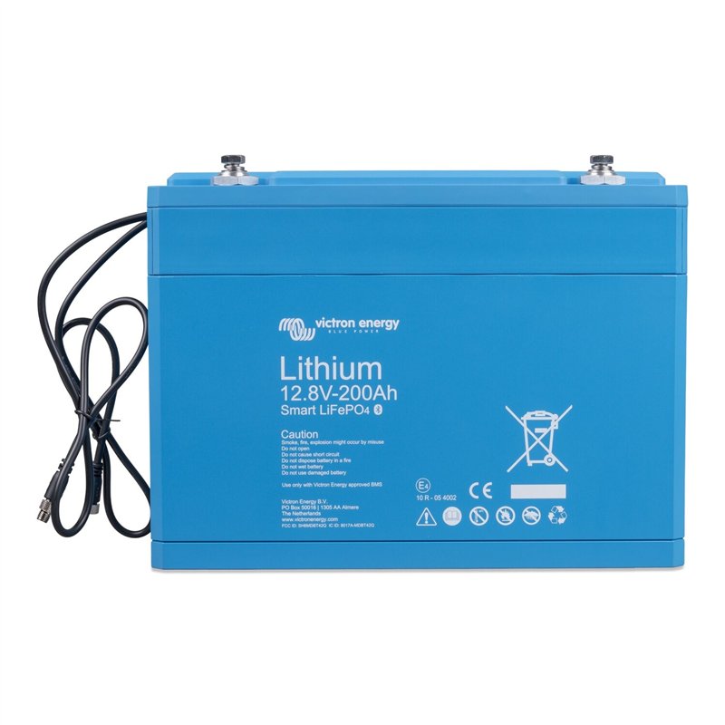 batterie lithium smart 12,8v 200ah - victron 389771