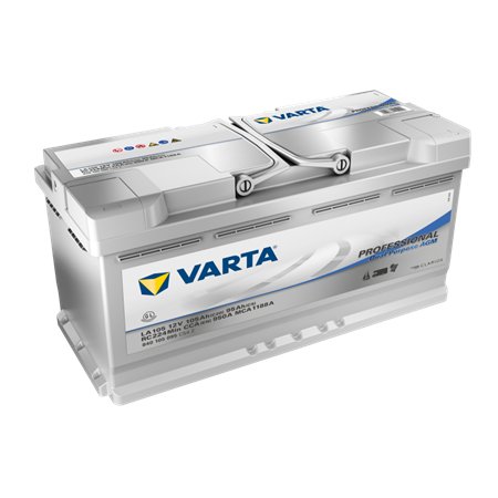 batterie varta agm  deep cycle  105ah - varta 401688