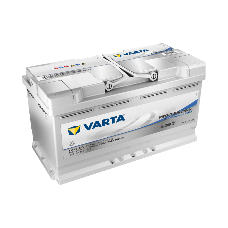 batterie varta  agm deep cycle compact 95ah - varta 401687