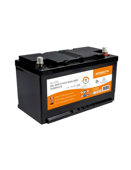 Batterie GEL COMPACT 95Ah ANTARION - Antarion - Equipe Ton camping-car