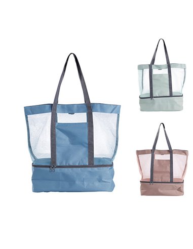 Sac De Plage Avec Glacière 53x16x39cm Couleurs Assorties Cool - Equipe Ton camping-car