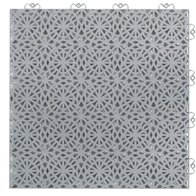 coin de finition gris pour caillebotis xl - bergo 395563