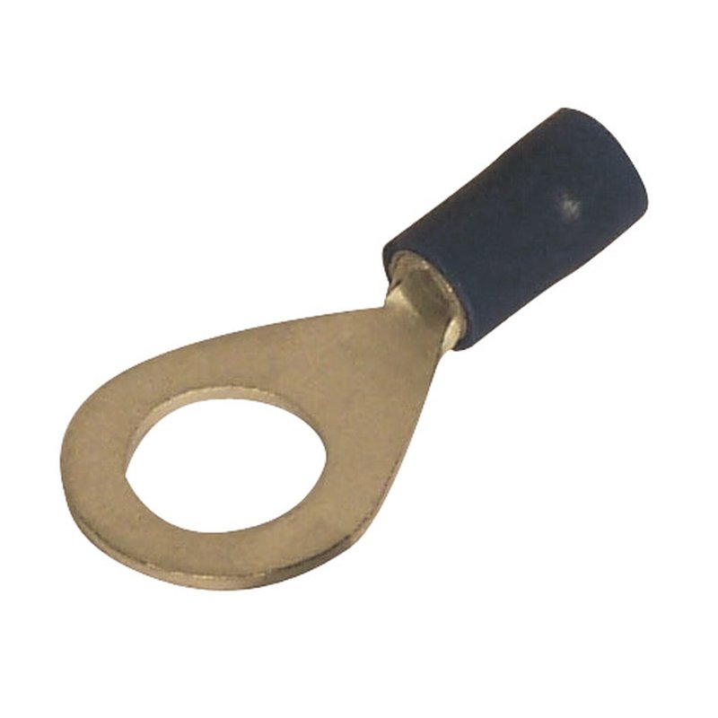 cosse à oeillet 8 mm bleue (1,5 à 2,5 mm²) 394829