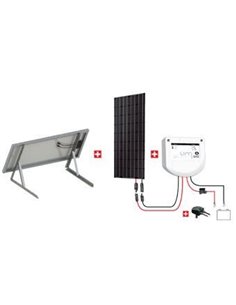 Kit Abris 150w - 12v - Régulateur Mppt - Support Basique - KIT ABRIS 150W 12V - UNITECK - UNITECK -