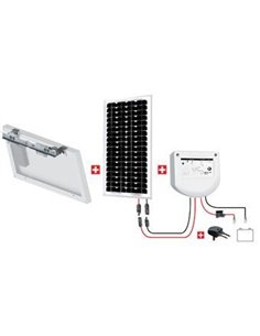 Kit Abris 20w - 12v - Régulateur Pwm - Support Basique - KIT ABRIS 20W 12V - UNITECK - UNITECK -