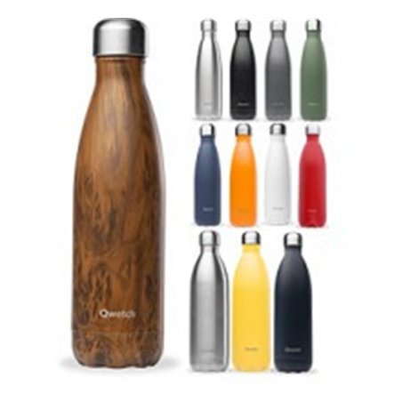 bouteille isothermes inox couleur boisdésignation bouteille isotherme matt wood 500 ml 264697