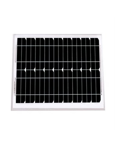 Panneau Solaire Monocristallin 10w - 12 V - UNISUN 10.12 M - UNITECK - Equipe Ton camping-car - 3760233350798