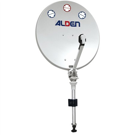 antenne satellite manuelle airpass® 85 aio® satmatic® 18,5'' dvd hd fransat - alden 396639
