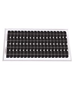 Panneau Solaire Monocristallin 20w - 24v - UNISUN 20.24 M - UNITECK - Equipe Ton camping-car - 3760233350804