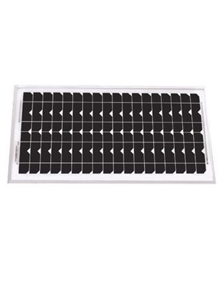 Panneau Solaire Monocristallin 20w - 24v - UNISUN 20.24 M - UNITECK - Equipe Ton camping-car