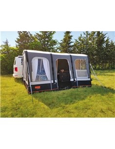 Auvent indépendant gonflable Lantana Air Hauteur de montage 180-210 cm - SOPLAIR - Equipe Ton camping-car - 3700628260189