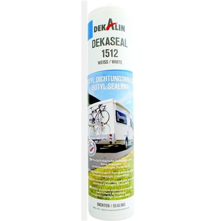 dekalin dekaseal 1512 mastic d'étanchéité butyle 310ml (blanc) c/12 - dekalin 435069