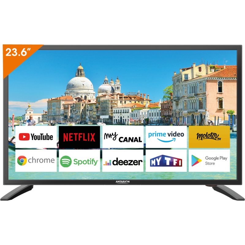 tv 24'' smart - android 14.0 - antarion 435100