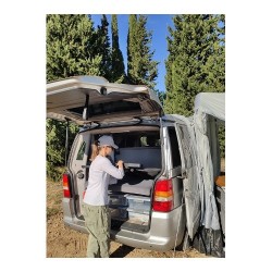 Fauteuil Major Noir pour camping-car - soplair