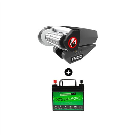 pack déplace-caravane + batterie lithium - déplace-caravane em315 - enduro