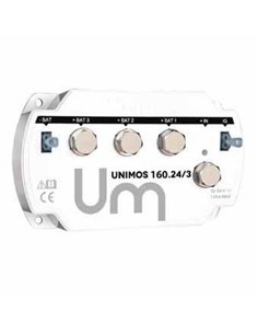 Repartiteur De Charge 12.24v - 160a - 3 Sorties - UNIMOS 160.24/3 - UNITECK - Equipe Ton camping-car - 3760233351405