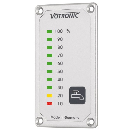 jauge de niveau d'eau à leds réservoir eau propre - votronic Votronic4250683602626