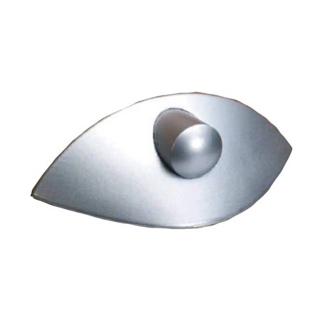 poignée zamak avec loqueteau longueur 80 mm / entraxe 32 mm Générique