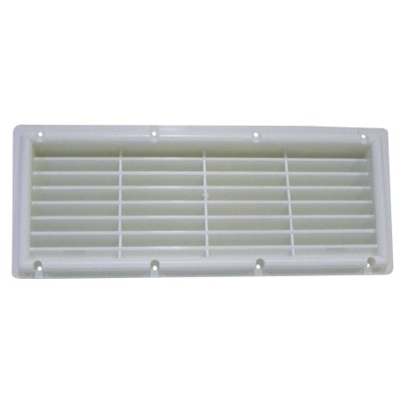 grilles à encastrer plastique avec moustiquaire blanche Générique
